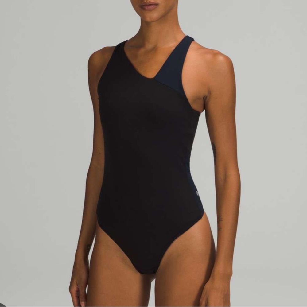Like New Lululemon Nulu Asymmetrical
Bodysuit